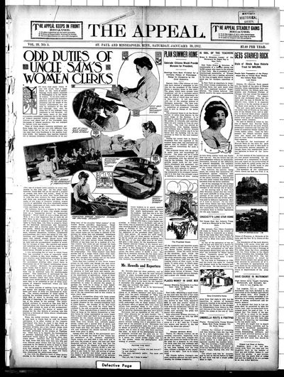 The Appeal, Jan 20, 1912