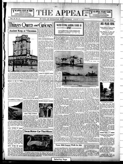 The Appeal, Aug 31, 1912