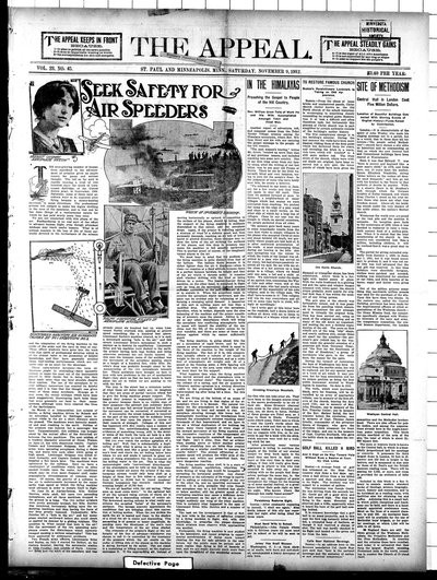 The Appeal, Nov 9, 1912