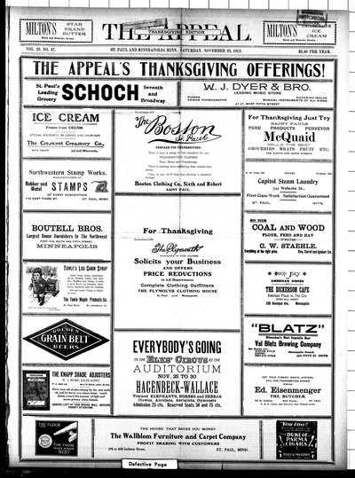 The Appeal, Nov 23, 1912