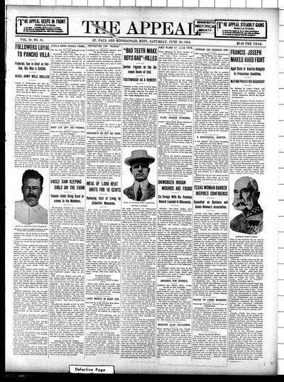 The Appeal, Jun 20, 1914