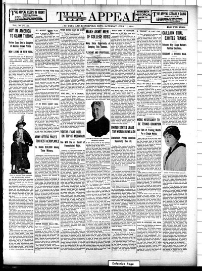 The Appeal, Jul 11, 1914