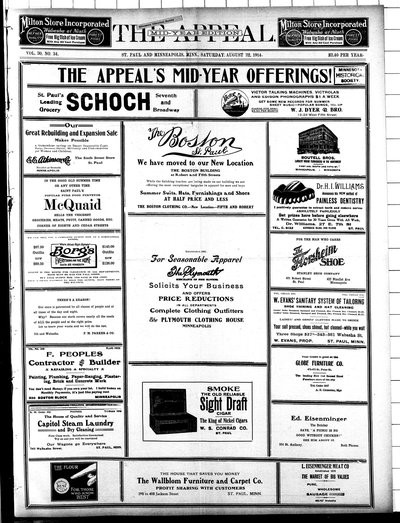 The Appeal, Aug 22, 1914