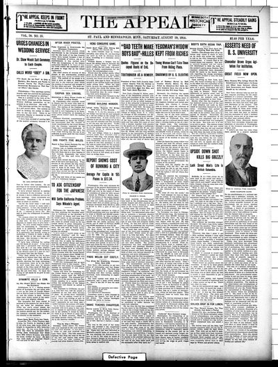 The Appeal, Aug 29, 1914