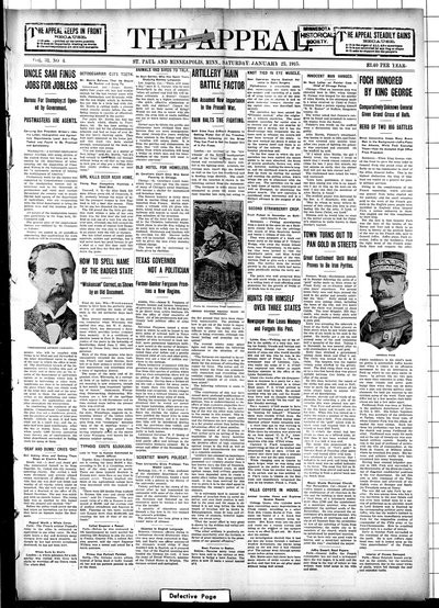 The Appeal, Jan 23, 1915