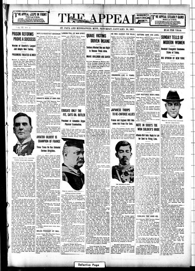 The Appeal, Jan 30, 1915