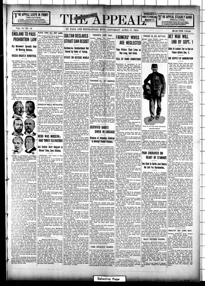 The Appeal, Apr 17, 1915