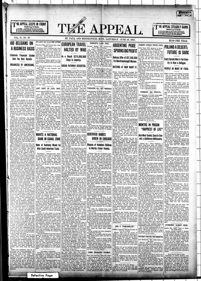 The Appeal, Jun 26, 1915