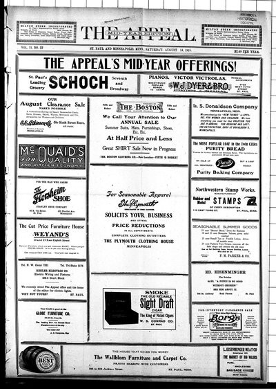 The Appeal, Aug 14, 1915