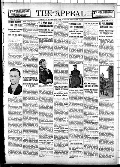 The Appeal, Sep 25, 1915