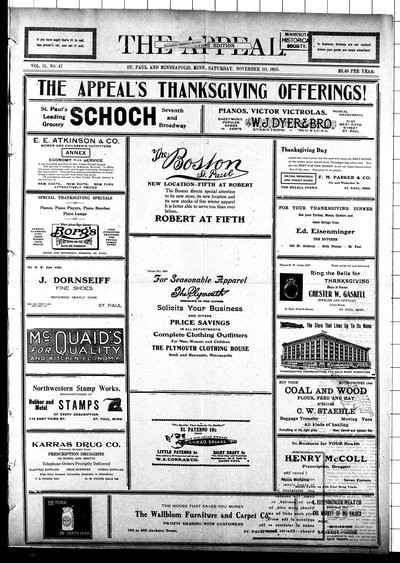 The Appeal, Nov 20, 1915