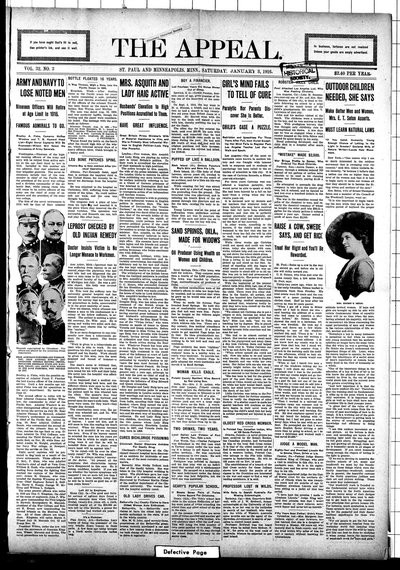 The Appeal, Jan 8, 1916