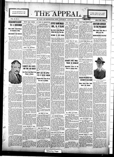 The Appeal, Jan 15, 1916