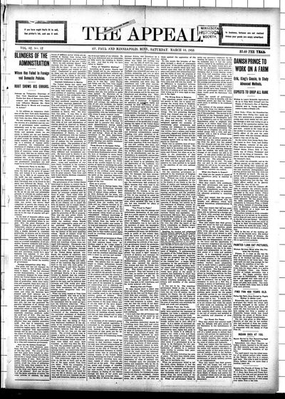 The Appeal, Mar 18, 1916