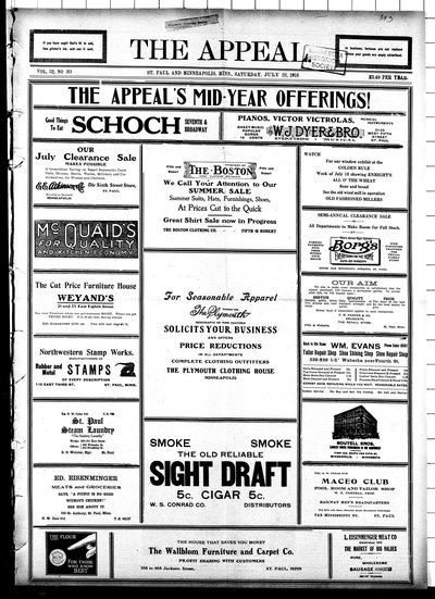 The Appeal, Jul 22, 1916
