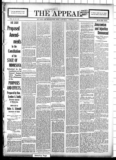 The Appeal, Oct 21, 1916