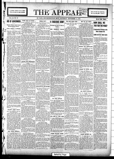 The Appeal, Sep 15, 1917