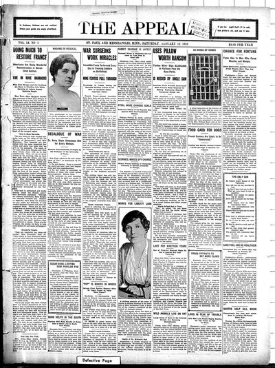 The Appeal, Jan 12, 1918