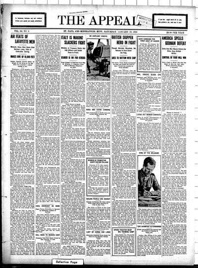 The Appeal, Jan 19, 1918