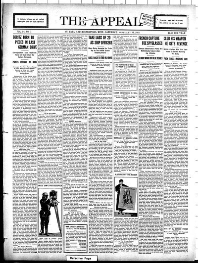 The Appeal, Feb 16, 1918