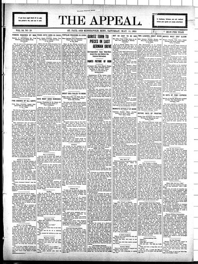 The Appeal, May 11, 1918