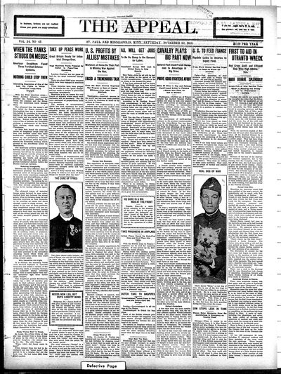 The Appeal, Nov 30, 1918