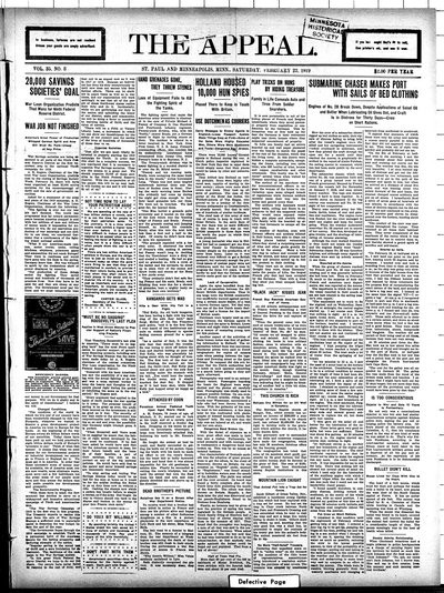 The Appeal, Feb 22, 1919