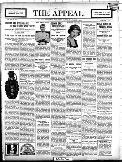 The Appeal, Aug 9, 1919