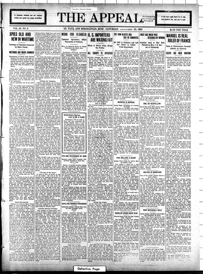 The Appeal, Jan 24, 1920