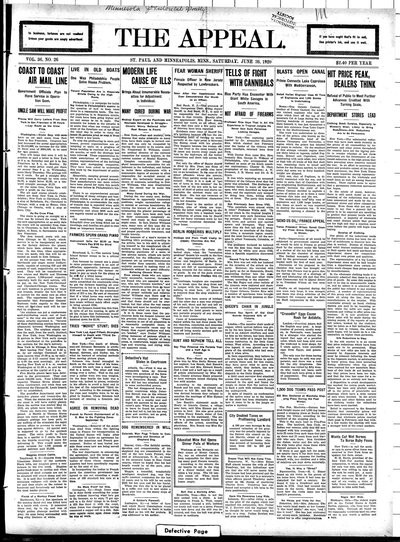 The Appeal, Jun 26, 1920