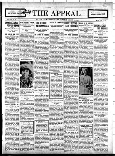 The Appeal, Aug 14, 1920