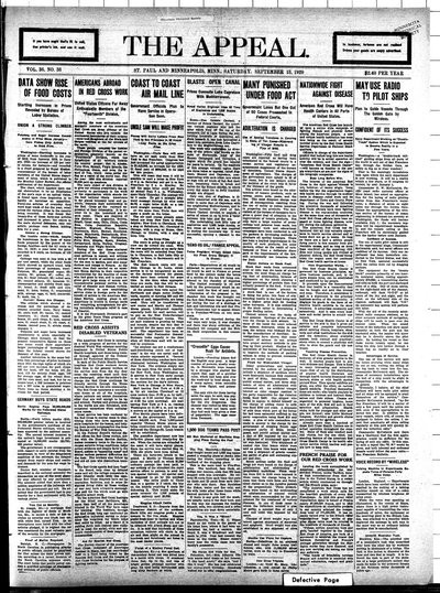 The Appeal, Sep 18, 1920