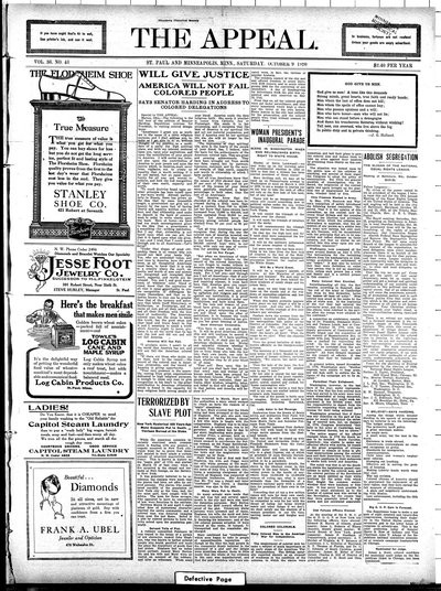 The Appeal, Oct 9, 1920