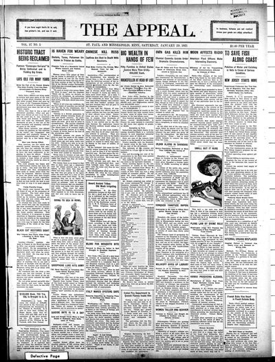 The Appeal, Jan 29, 1921