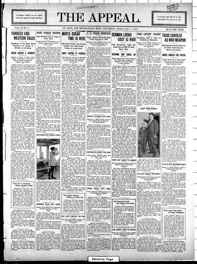 The Appeal, Feb 19, 1921