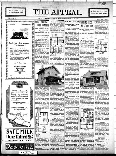 The Appeal, May 21, 1921