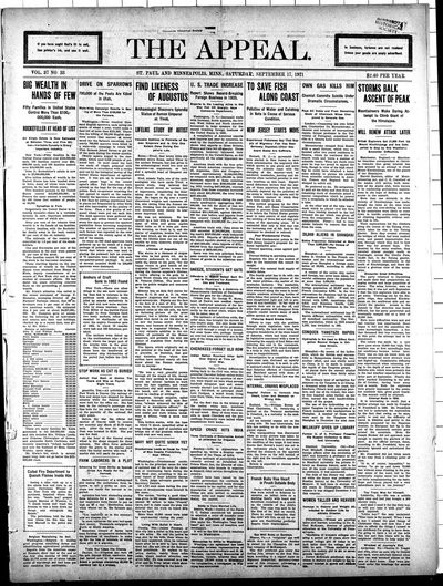 The Appeal, Sep 17, 1921