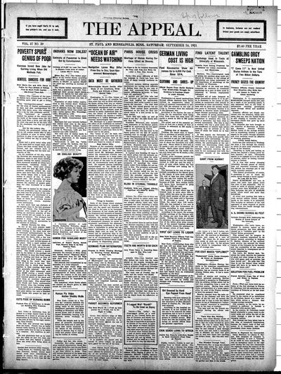 The Appeal, Sep 24, 1921
