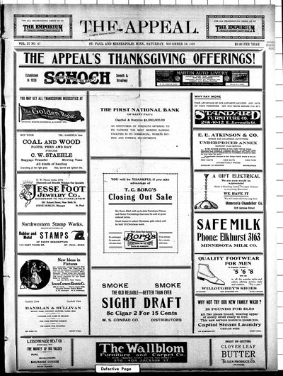The Appeal, Nov 19, 1921