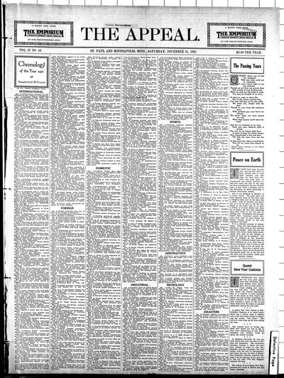 The Appeal, Dec 31, 1921