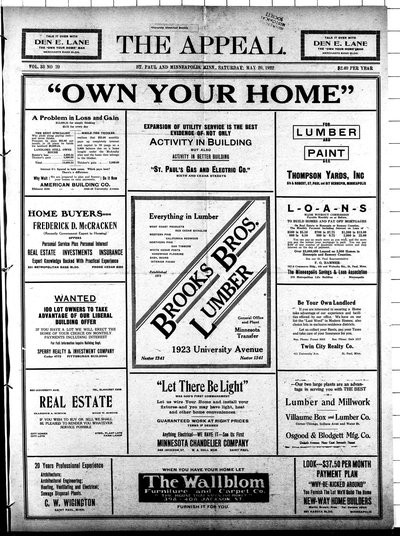 The Appeal, May 20, 1922