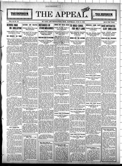 The Appeal, Jun 10, 1922