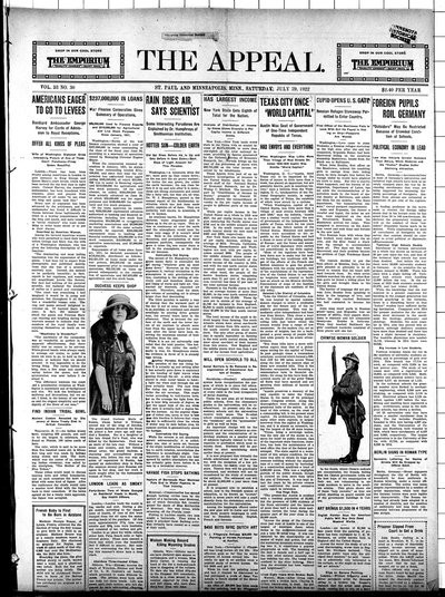 The Appeal, Jul 29, 1922