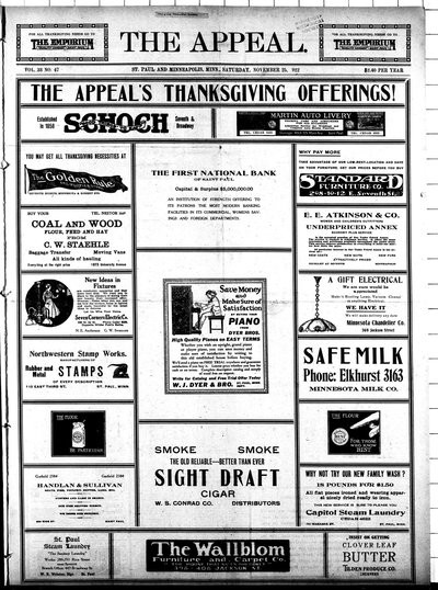 The Appeal, Nov 25, 1922