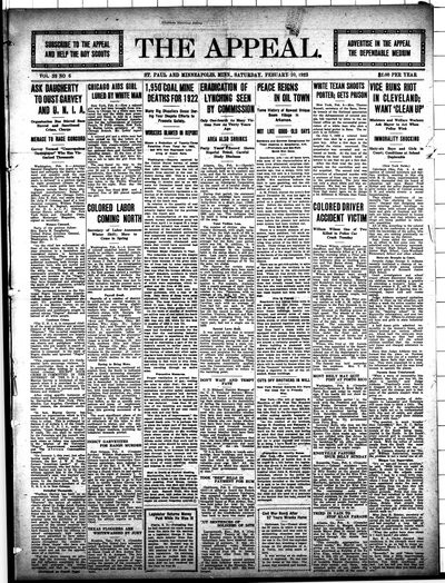 The Appeal, Feb 10, 1923