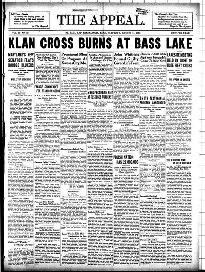The Appeal, Aug 11, 1923