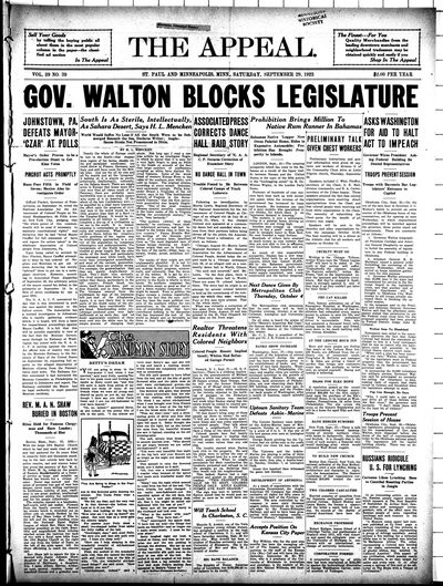 The Appeal, Sep 29, 1923