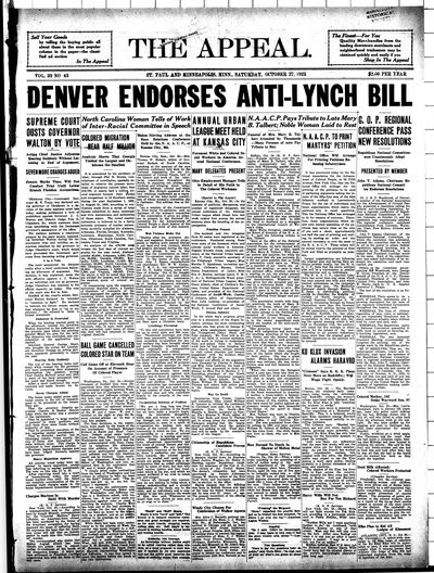 The Appeal, Oct 27, 1923