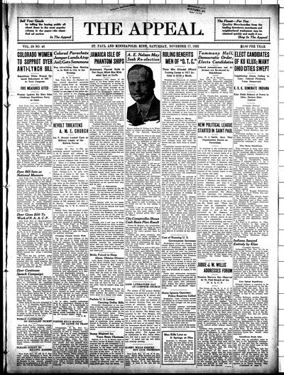 The Appeal, Nov 17, 1923