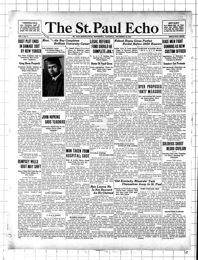St. Paul Echo, Dec 19, 1925